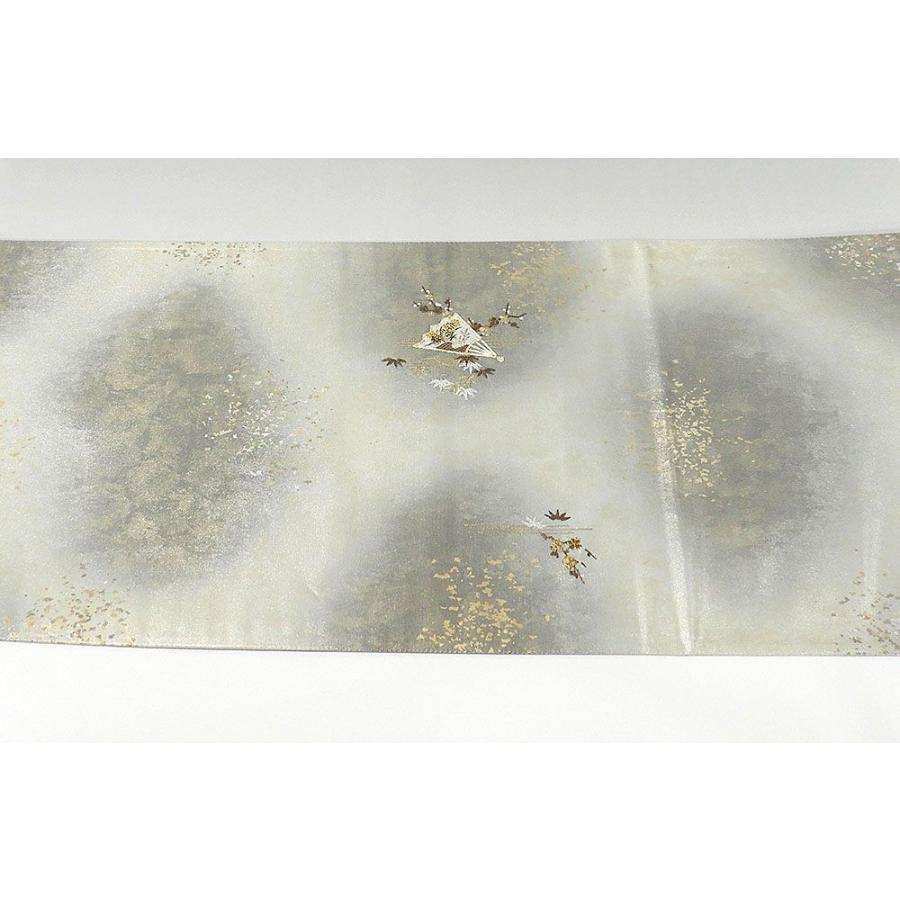 袋帯 未着用美品 正絹 宝飾螺鈿作家 甲斐泰造作 袋帯 未使用 新古品 
