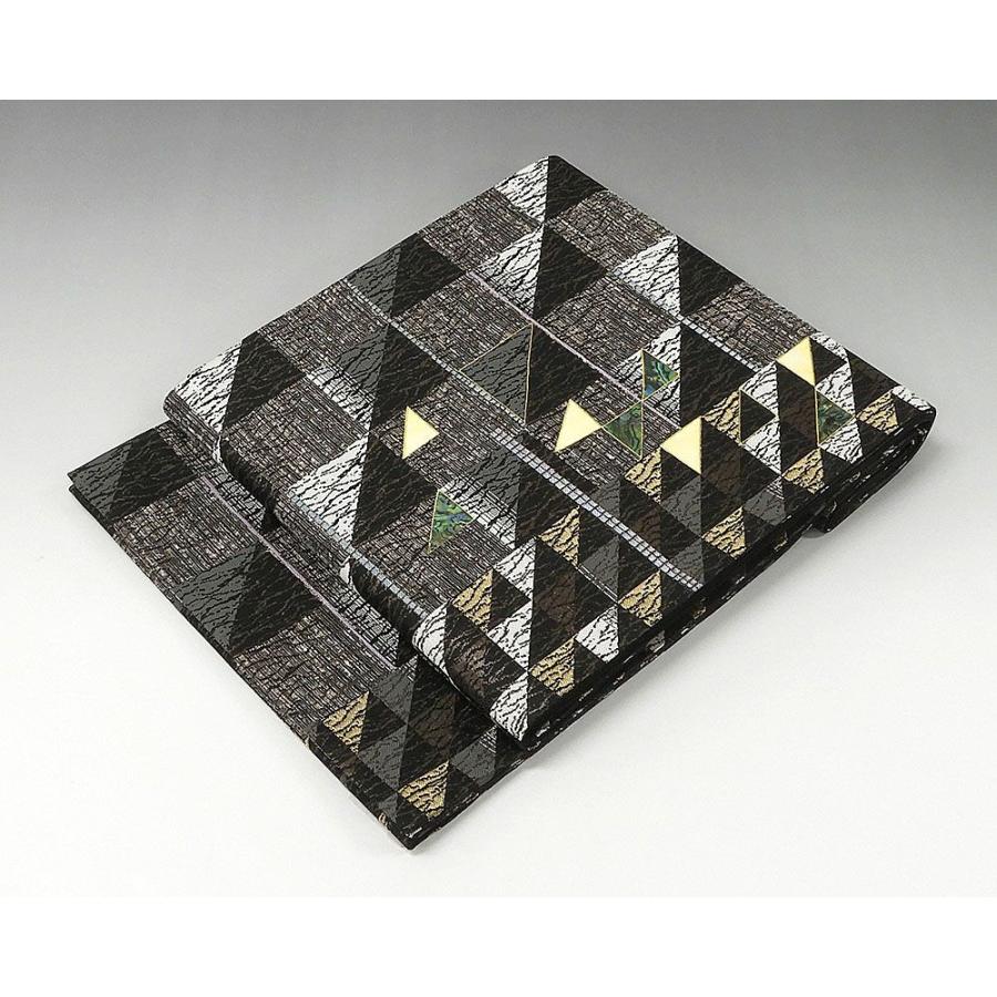 半額 50％OFF SALE！袋帯 未着用美品 正絹 螺鈿作家 藤本隆士作 袋帯 