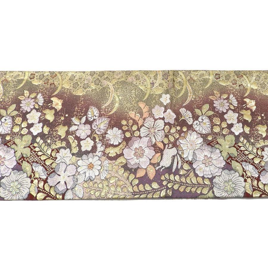袋帯 正絹 慶長辻が花模様 良品 リサイクル 中古 フォーマル 礼装用