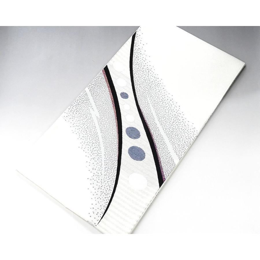 袋帯 新品仕立付き 正絹 西陣 じゅらく謹製 帝王紫 未仕立 仕立て代