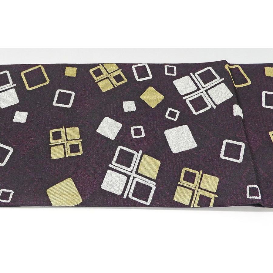 墨流し　袋帯　仕立て済 楽天市場】袋帯 新品仕立済 正絹 菱幾何模様 袋帯 新品 仕立て