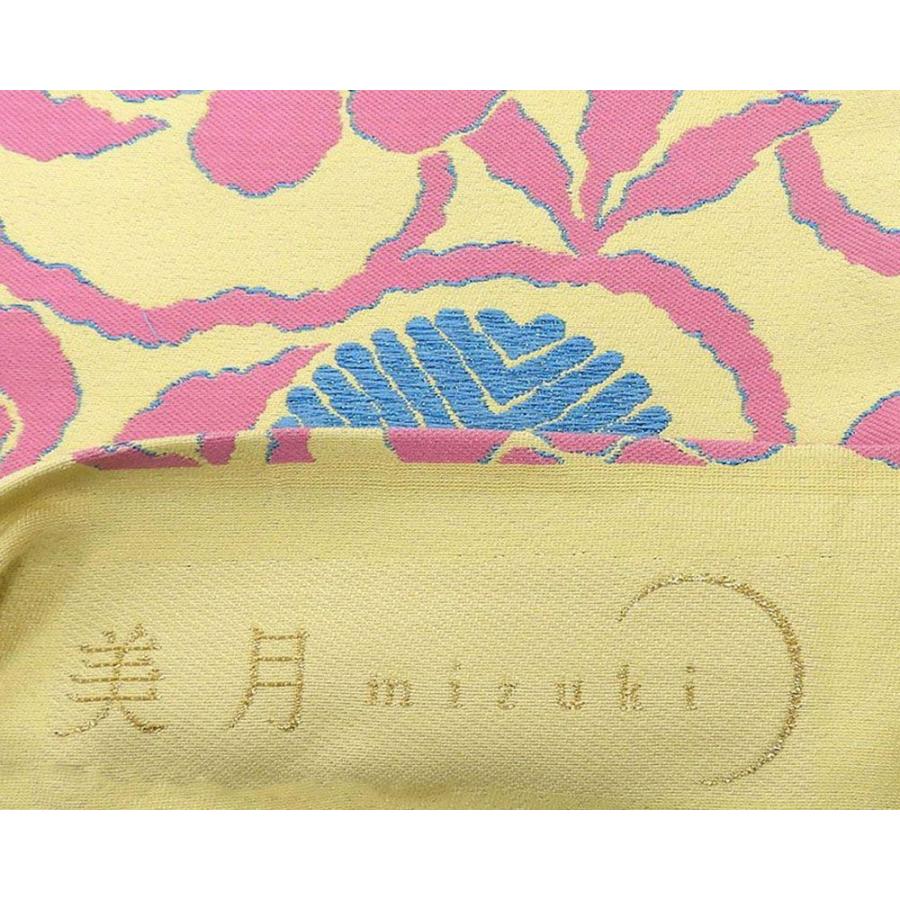 袋帯 新品仕立済 美月mizuki 西陣 田村屋謹製 唐花芽松模様 新品 