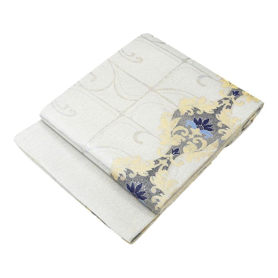 袋帯 新品仕立済 西陣 華翔苑謹製 唐花格子幾何模様 袋帯 新品 仕立て上がり 結婚式 入学式 卒業式 パーティー g2873 袋帯 新品仕立済 西陣 華翔苑謹製 唐花格子幾何模様 新品 仕立て上がり