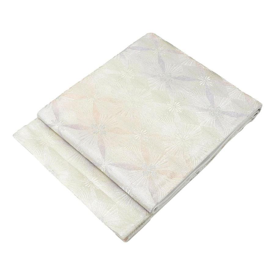 袋帯 新品仕立済 西陣 橋本清織物謹製 悠彩つづれ 花菱文様 新品