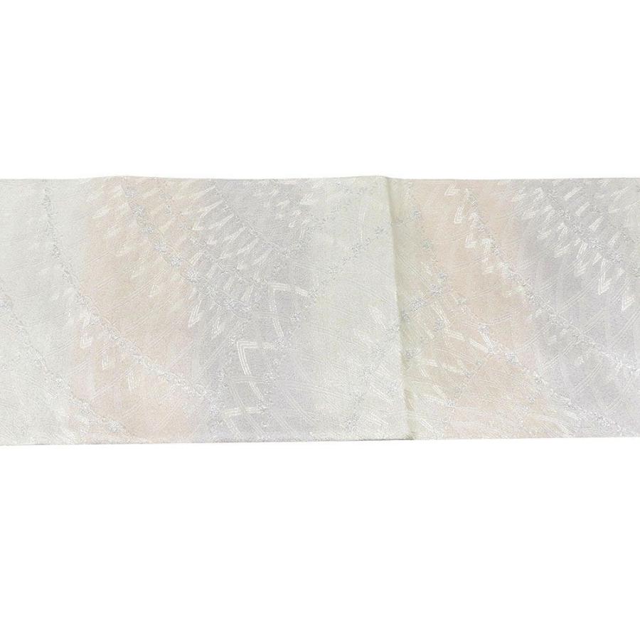 袋帯 新品仕立済 西陣 橋本清織物謹製 悠彩つづれ 幾何文様 新品