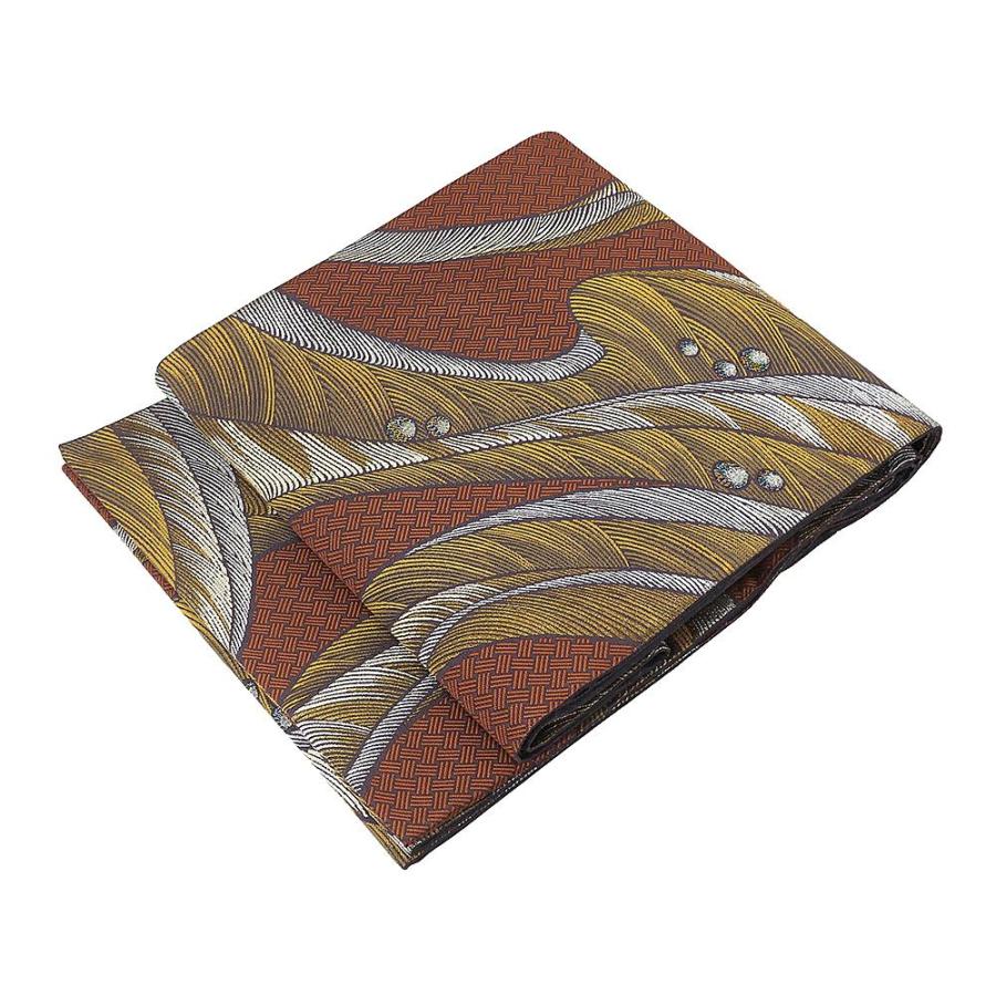 袋帯 未着用美品 正絹 染色作家 草野一騎作 未使用 新古品 結婚式 入学