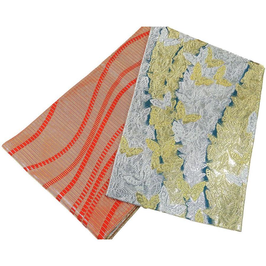 袋帯 正絹 蝶々模様 良品 リサイクル 中古 フォーマル 礼装用