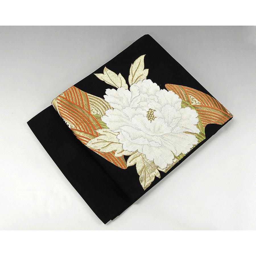 お得セット 牡丹模様 正絹 名古屋帯 savingssafari.com