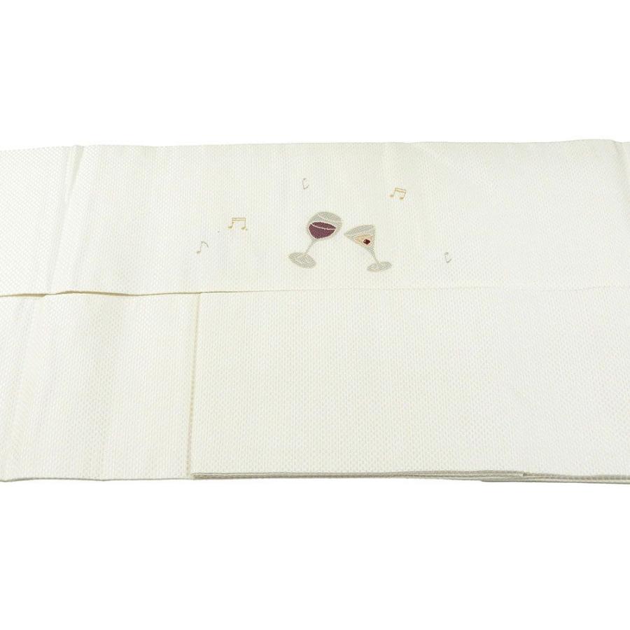 名古屋帯 新品仕立済 西陣 辻梅機業店謹製 ピアノバー模様 新品 仕立て上がり h2831 名古屋帯 新品仕立済 西陣 辻梅機業店謹製 ピアノバー模様 新品 仕立て