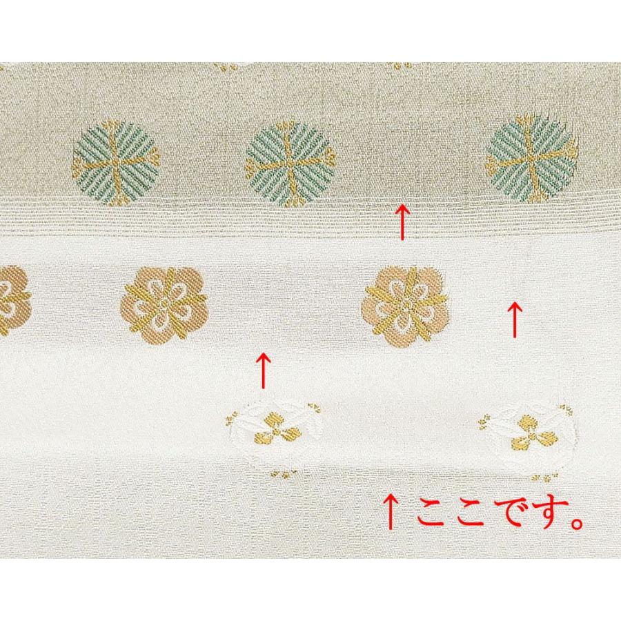 名古屋帯 新品 仕立て上がり 西陣 京都イシハラ謹製 松竹梅 小難あり