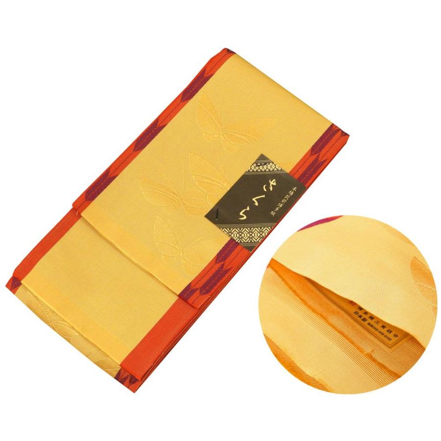 半幅帯 正絹 本場筑前 博多織 小袋帯 細帯 半巾帯 脇山公詞 未仕立