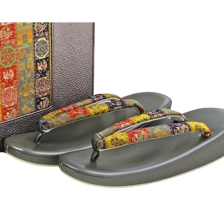 草履 バッグ 帯の名門 龍村美術織物 西陣織 帯地使用 レディース