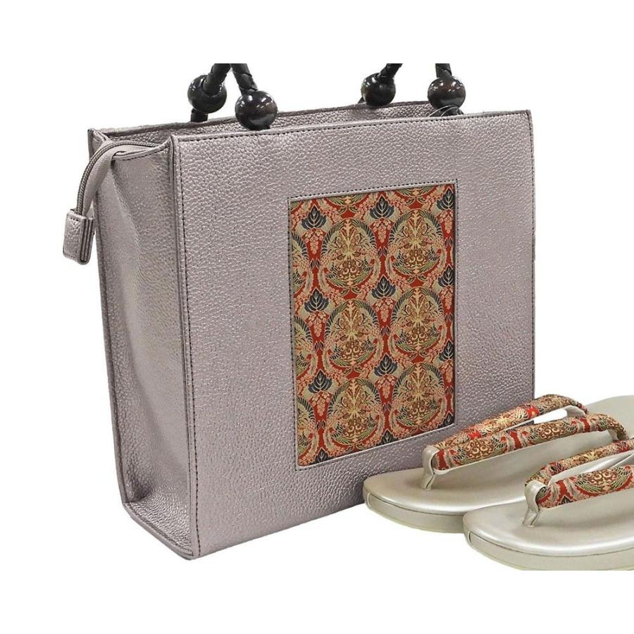 草履 バッグ 帯の名門 龍村美術織物 西陣織 帯地使用 レディース