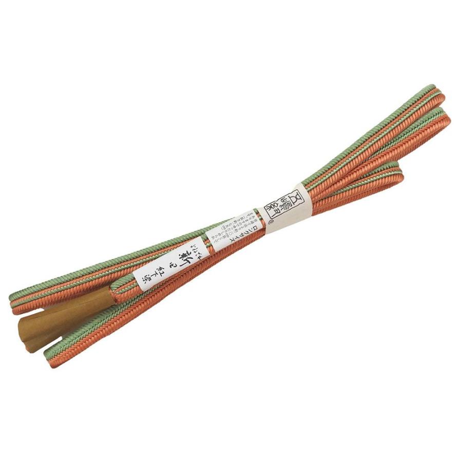 帯締め 正絹 五嶋紐 よねざわ新田 紅下染 ロングサイズ 日本製 平組 長