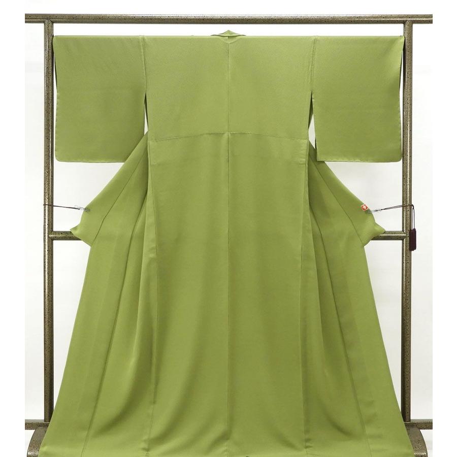 単衣 色無地 新品仕立済 正絹 花井幸子 身丈166cm 裄丈68cm 新品