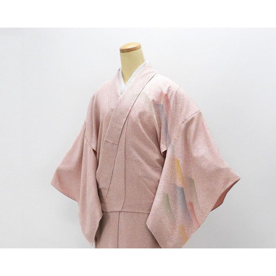 単衣 訪問着 新品 仕立上がり 正絹 京友禅作家 松井青々作 小難あり 