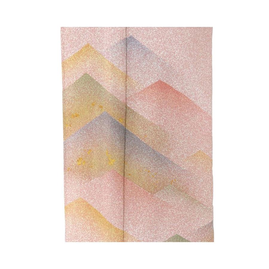 単衣 訪問着 新品 仕立上がり 正絹 京友禅作家 松井青々作 小難あり 身丈164.5cm 裄丈68.5cm 仕立済 着物 wb1096 単衣 訪問着 新品 仕立上がり 正絹 京友禅作家 松井青々作 小難あり