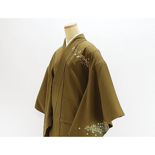 20％OFF！SALE 単衣 訪問着 新品 仕立て上がり 正絹 単衣 十日町友禅 滝泰謹製 絞り辻が花 訪問着 新品仕立済 着物 wb1582の画像