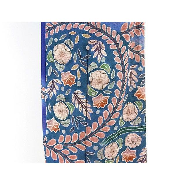 20％OFF！SALE 単衣 訪問着 新品 仕立て上がり 正絹 単衣 絞り辻が花模様 訪問着 新品仕立済 着物 wb1655の画像