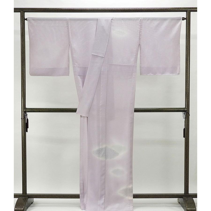 夏物 訪問着 新品仕立済 正絹 夏物 流水草花模様 身丈164.5cm 裄丈67.5cm 絽訪問着 新品 仕立て上がり 着物 wb2357の画像