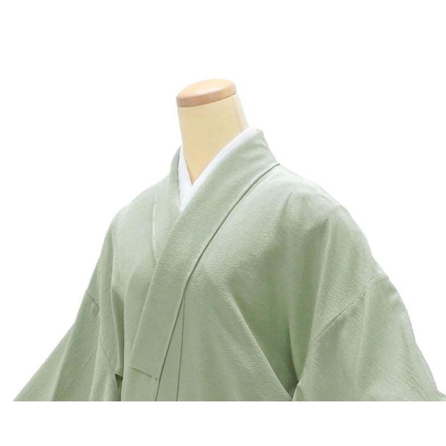 単衣 訪問着 新品 仕立上がり 正絹 京友禅摺り染 樽本伊勢蔵作 身丈165.5cm 裄丈68.5cm 仕立済 着物 wb5037の画像