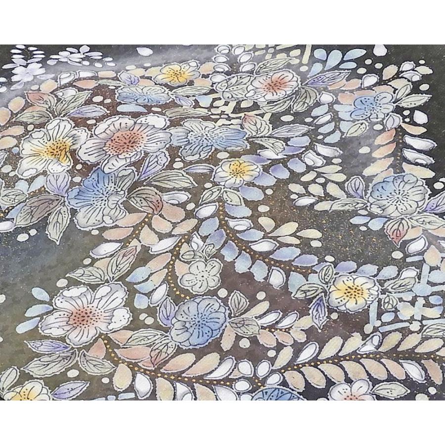 単衣 訪問着 新品 仕立上がり 正絹 辻が花 身丈165cm 裄丈68cm 仕立済 着物 wb5040の画像