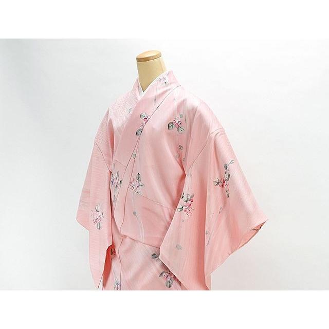 20％OFF！SALE 単衣 小紋 新品 仕立て上がり 正絹 単衣 染色作家 斉藤三才作 小紋 新品仕立済 着物 wc1117の画像