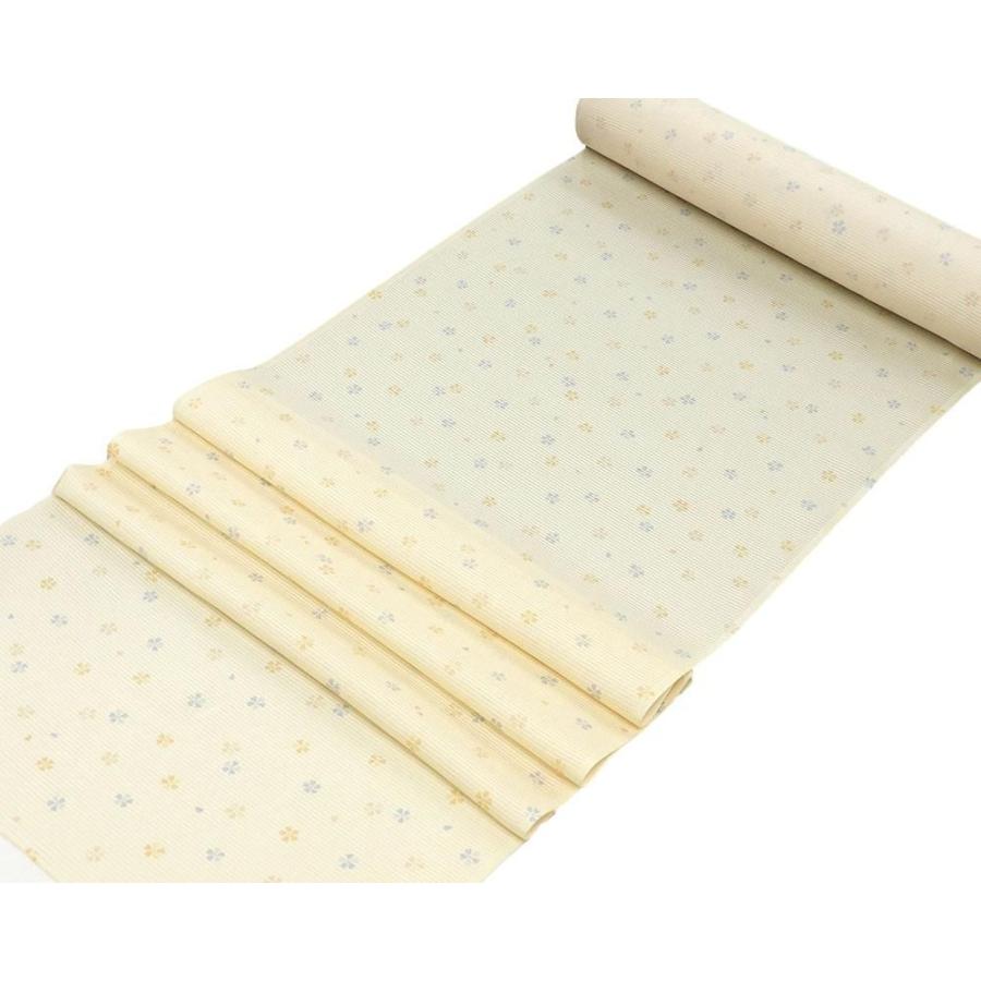 夏物 小紋 反物 正絹 絽 小花模様 新品 未仕立 wc3046 : きもの