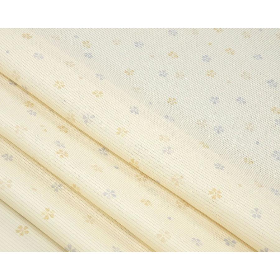 夏物 小紋 反物 正絹 絽 小花模様 新品 未仕立 wc3046 : きもの翔鶴