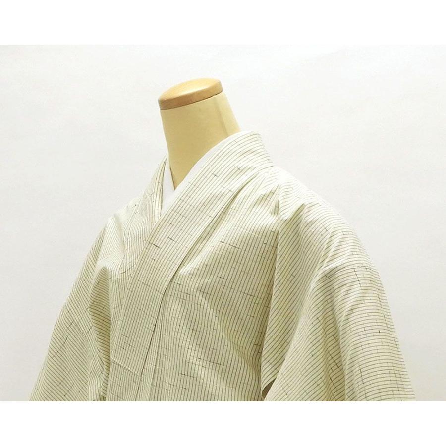 単衣 紬 新品仕立済 正絹 単衣 山形ぜんまい紬 縦縞模様 身丈166cm 裄丈68cm 紬 新品 仕立て上がり 着物 wd1038 単衣 紬 新品仕立済 正絹 山形ぜんまい紬 縦縞模様 身丈166cm 裄丈68cm