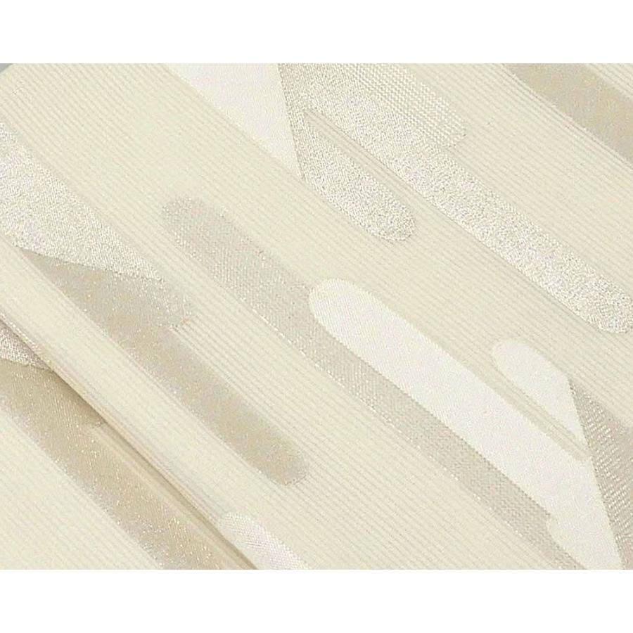 夏物 袋帯 新品仕立済 正絹 夏帯 姫野織物謹製 霞模様 紗袋帯 小難あり 新品 仕立て上がり 結婚式 パーティー お茶席 y1267の画像