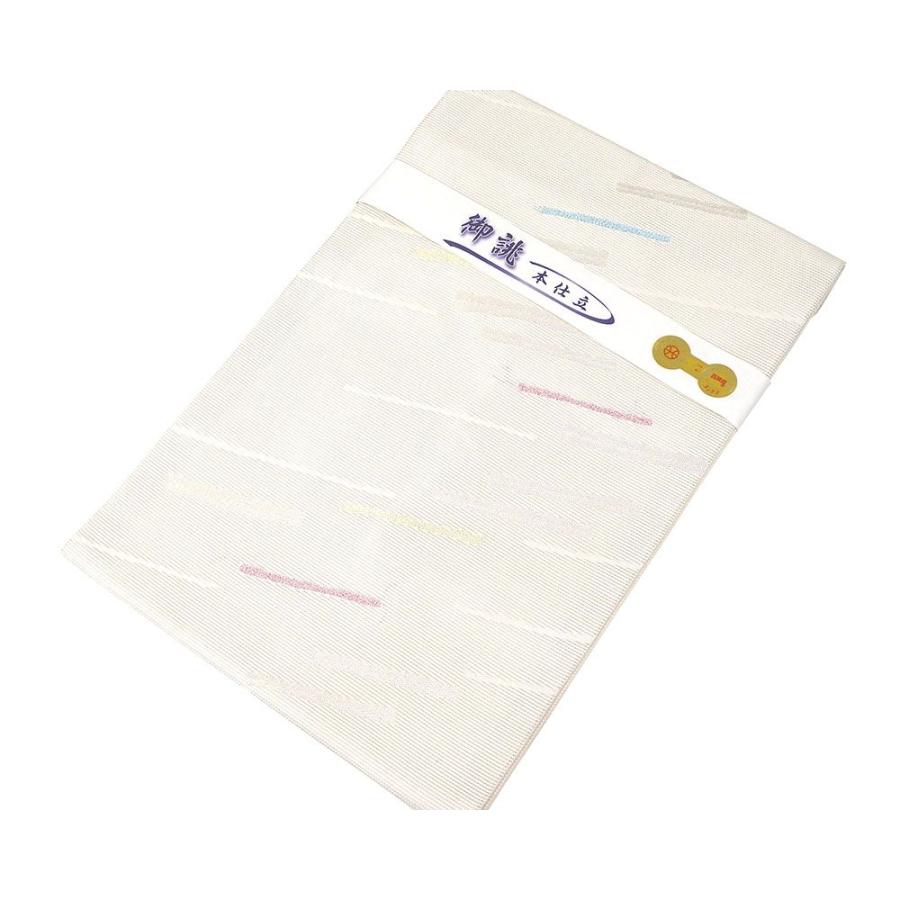 夏物 名古屋帯 新品仕立済 イシハラ謹製 幾何模様 紗名古屋帯 夏帯 夏