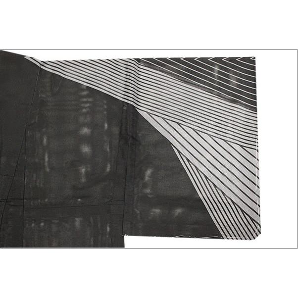 【最終価格8/31迄】◆美品◆ 夏着物 絽 付下げ トールサイズ 黒 源氏香 正絹絽の訪問着 付下げ 夏着物 夏のフォーマル着物 絽 福岡市南