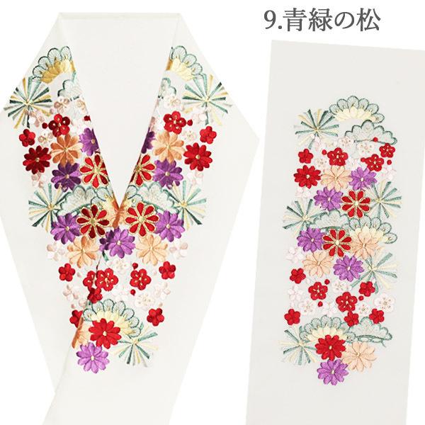 半襟 刺繍 振袖 松と梅柄 花柄 前撮り 卒業式 入学式 刺繍半襟 おしゃれ 半衿 着物 シルエリー 白色 黄色 ピンク色 黒色 全9色 Sns映え 光沢感がレフ板効果 Sisyu Haneri 3190 着物通販店 枠 通販 Yahoo ショッピング