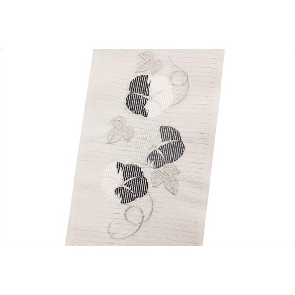 ゆっこちゃん様Z2814★ 着物淡雪 ★ 単衣 ★ 正絹　長襦袢　刺繍半襟付き 季節の小宇宙 ~皐月（さつき）の巻～「十二ヵ月のアンティーク