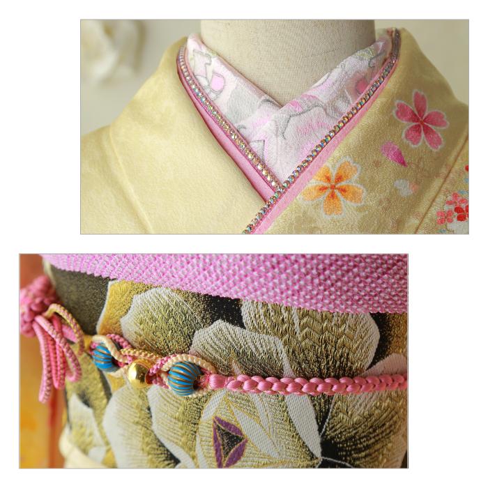 【中古】 振袖 中古販売 フルセット 成人式 振り袖 中古 販売 中古セット 処分品 リサイクル 貸衣装処分 正絹 結婚式 婚礼 結納 卒業式 初詣 パーティー 着物 | ブランド登録なし | 04