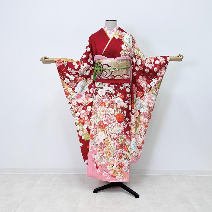 振袖 中古販売 フルセット 成人式 振り袖 中古 販売 中古セット 処分品 リサイクル 貸衣装処分 結婚式 婚礼 卒業式 着物 着付け 練習用_6