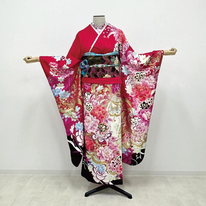 振袖 中古販売 フルセット 成人式 振り袖 中古 販売 中古セット 処分品 リサイクル 貸衣装処分 結婚式 婚礼 卒業式 着物 着付け 練習用_6