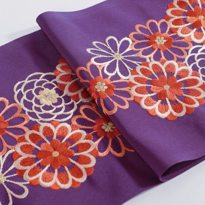 刺繍半襟 振袖 半襟 半衿 刺繍 花嫁 着物 長襦袢 襦袢 和装 和服 はん