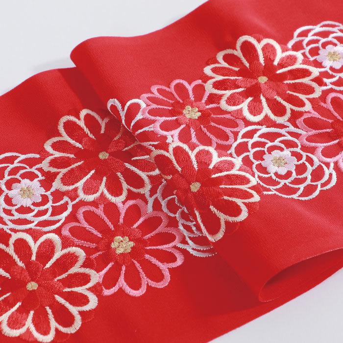 刺繍半襟 振袖 半襟 半衿 刺繍 花嫁 着物 長襦袢 襦袢 和装 和服 はん