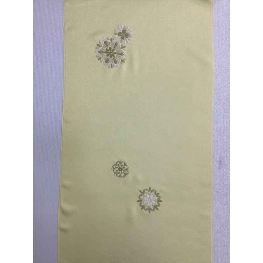 ちょっと切った反物 相良刺繍附下反物 未仕立て品 きもの反物 良品 中古 正絹 着物 生地 布