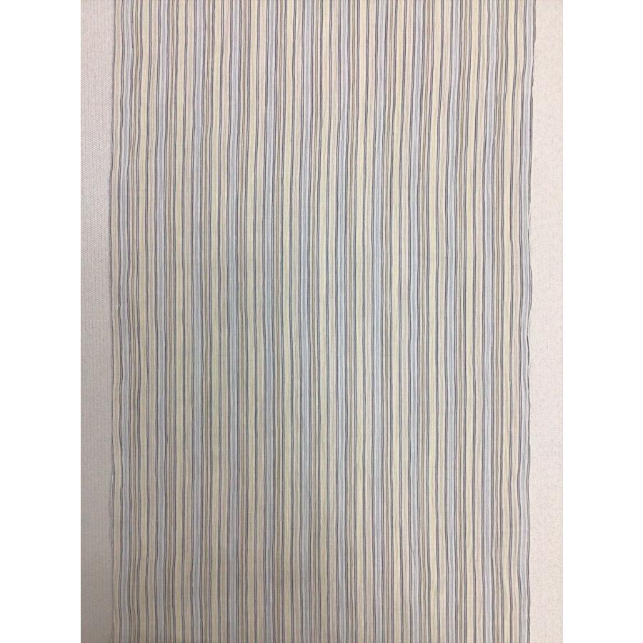 未仕立て品 中古 きもの反物 夏 小千谷縮反物 麻反物 小千谷ちぢみ