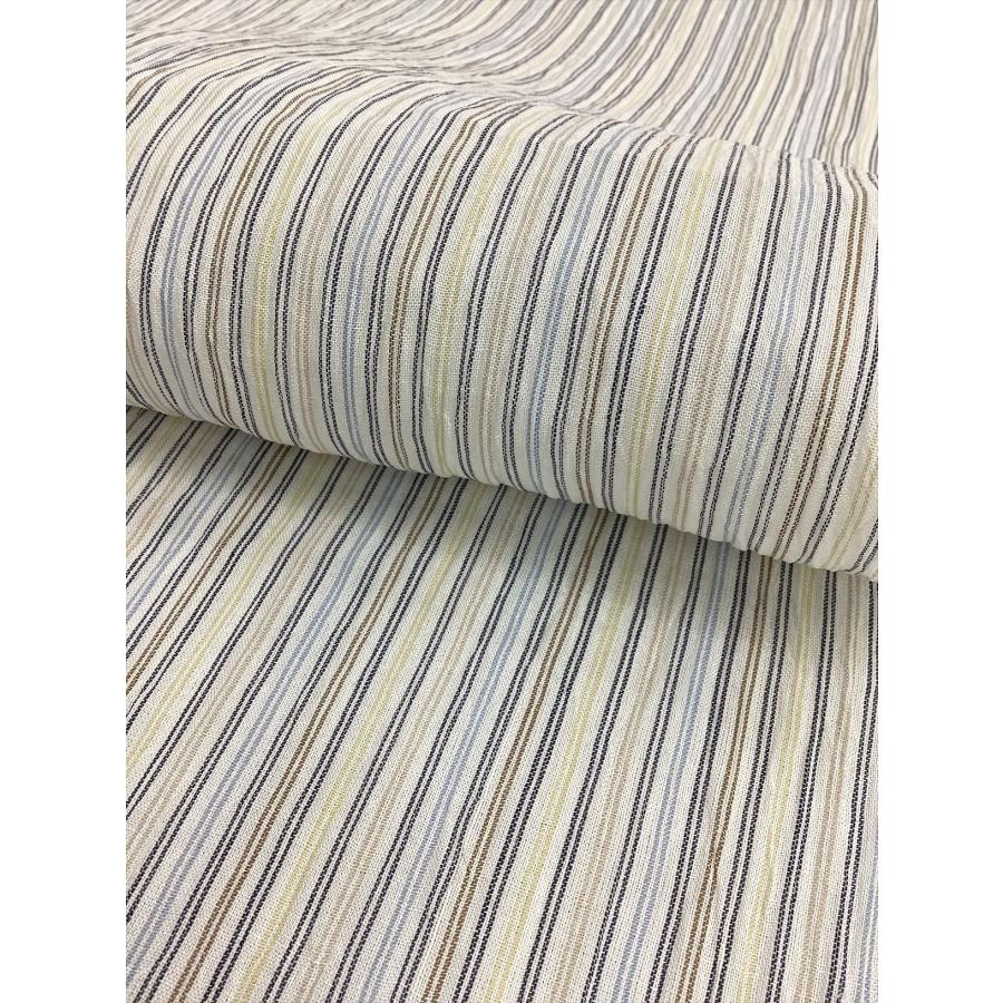 未仕立て品 中古 きもの反物 夏 小千谷縮反物 麻反物 小千谷ちぢみ