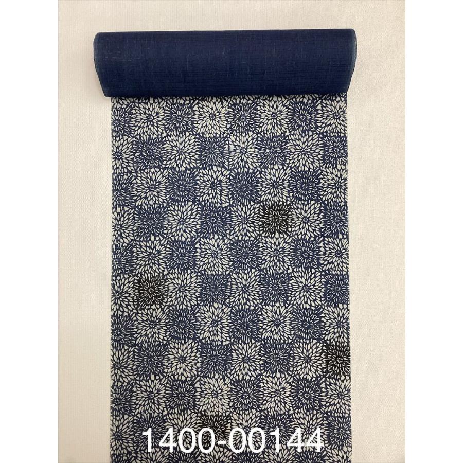 夏正藍染反物 夏紬反物 夏着物反物 未仕立て品 中古 正絹 レディース