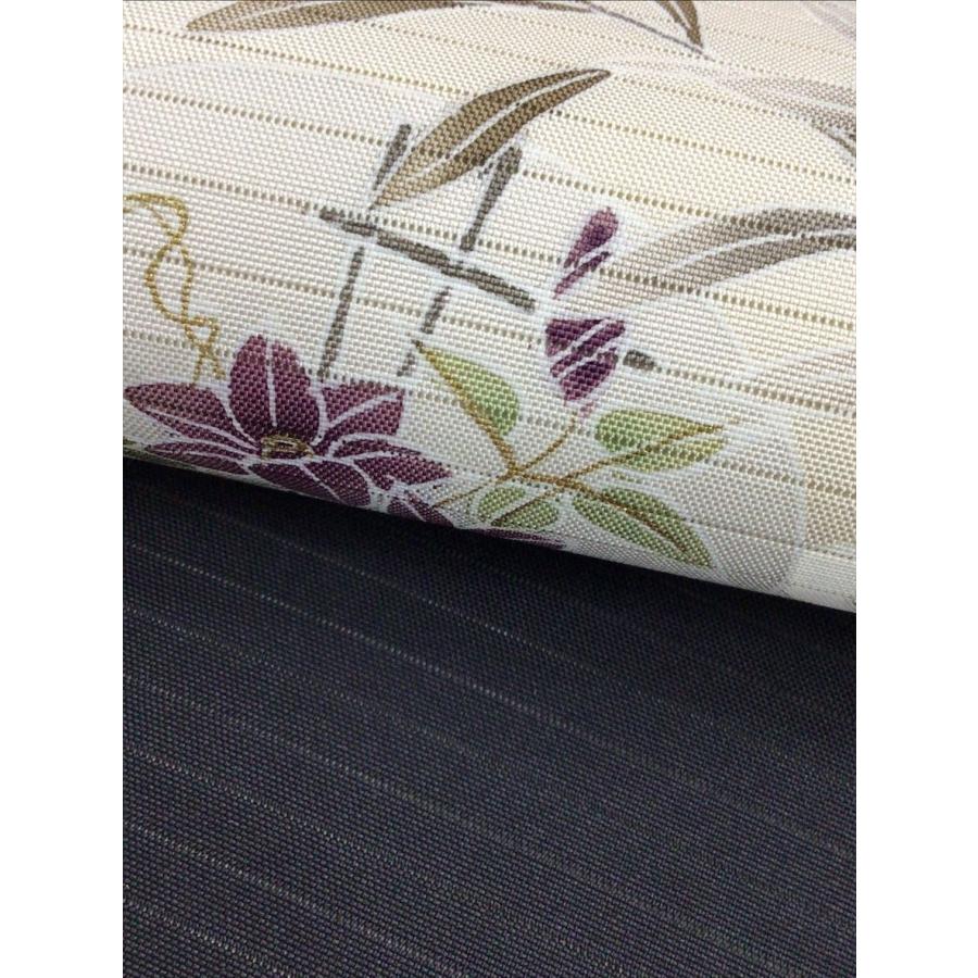絽塩瀬染名古屋帯 螢 夏帯 正絹 良品 中古 レディース 女性 着物 和装