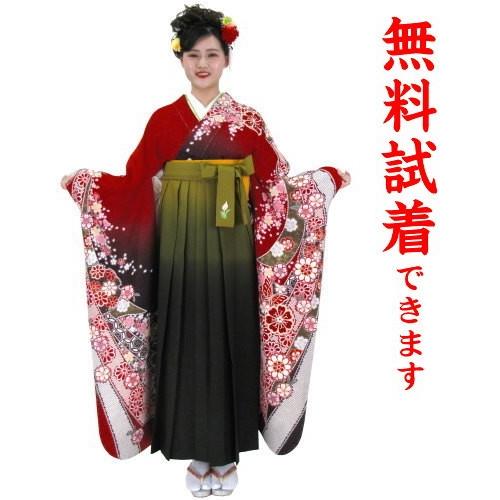 袴レンタル Ｌ−１９９番　１９点フルセットレンタル 往復送料無料｜kimono-world