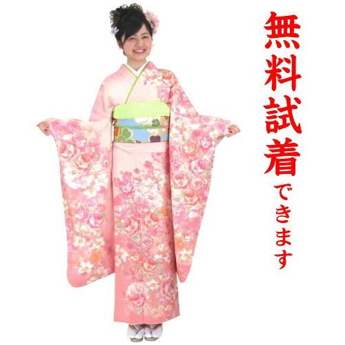 ＬＩＺＬＩＳＡ　振袖レンタル Ｍ−０５８番　２２点フルセットレンタル 往復送料無料｜kimono-world