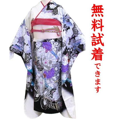 桂由美　振袖レンタル Ｔ−７０８番　２２点フルセットレンタル 往復送料無料
