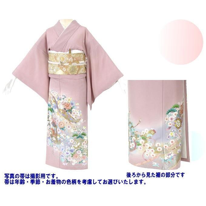 色留袖 レンタル ５６３番 ２０点フルセットレンタル 往復送料無料｜kimono-world｜02