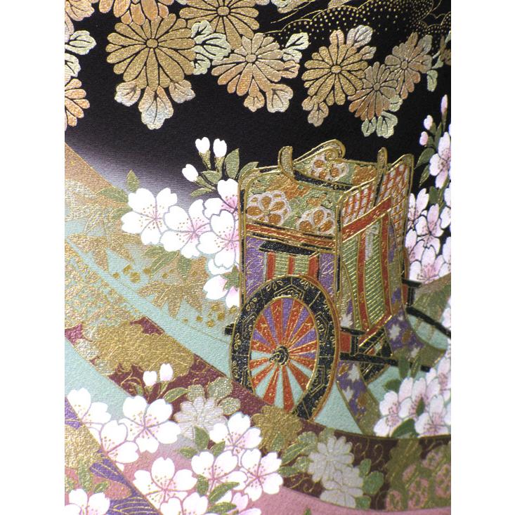 YUMI KATSURA（ユミカツラ） 桂由美/花見山 黒留袖レンタル 1236番